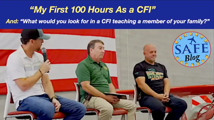 First 100 hours as a CFI