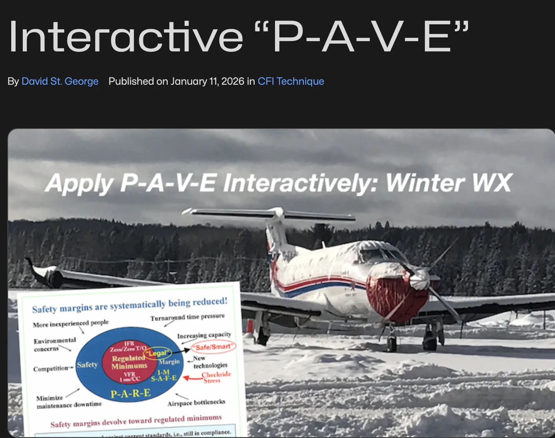 Interactive PAVE